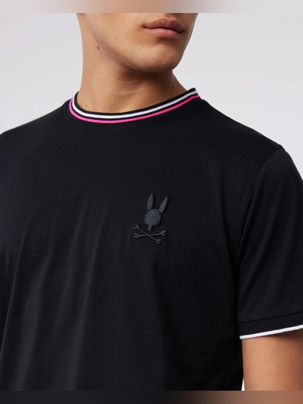Psycho Bunny Psycho Bunny Newell T Shirt, Black Size: Small
